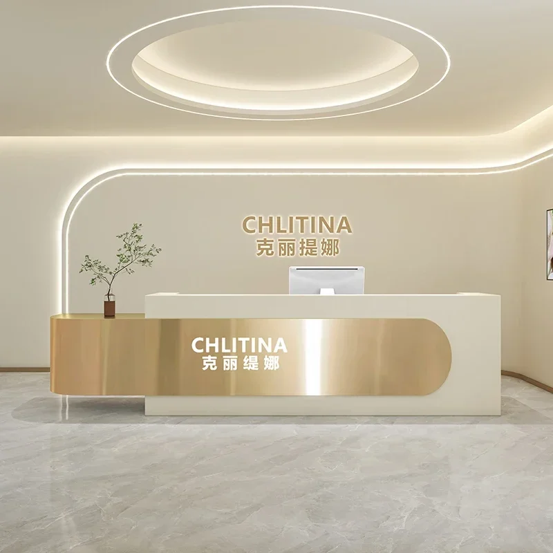 Office Furniture Store - Beauty Salon Reception Desk Help Checkout