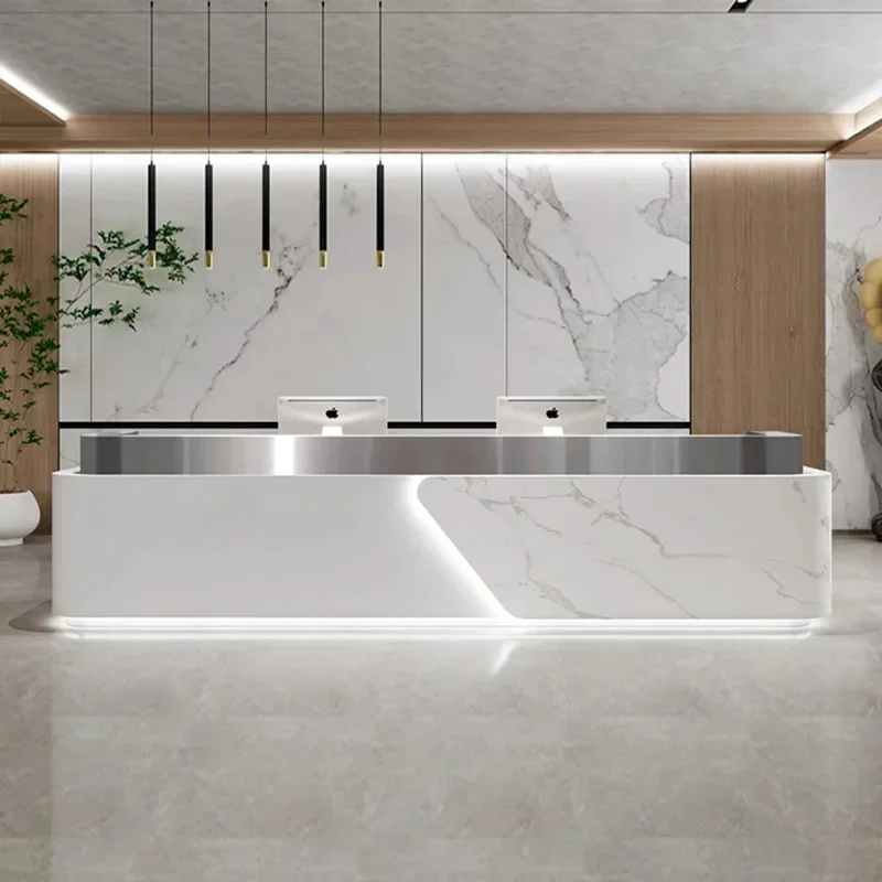 Office Furniture Store - Italian Style Clothing Store Reception Desks