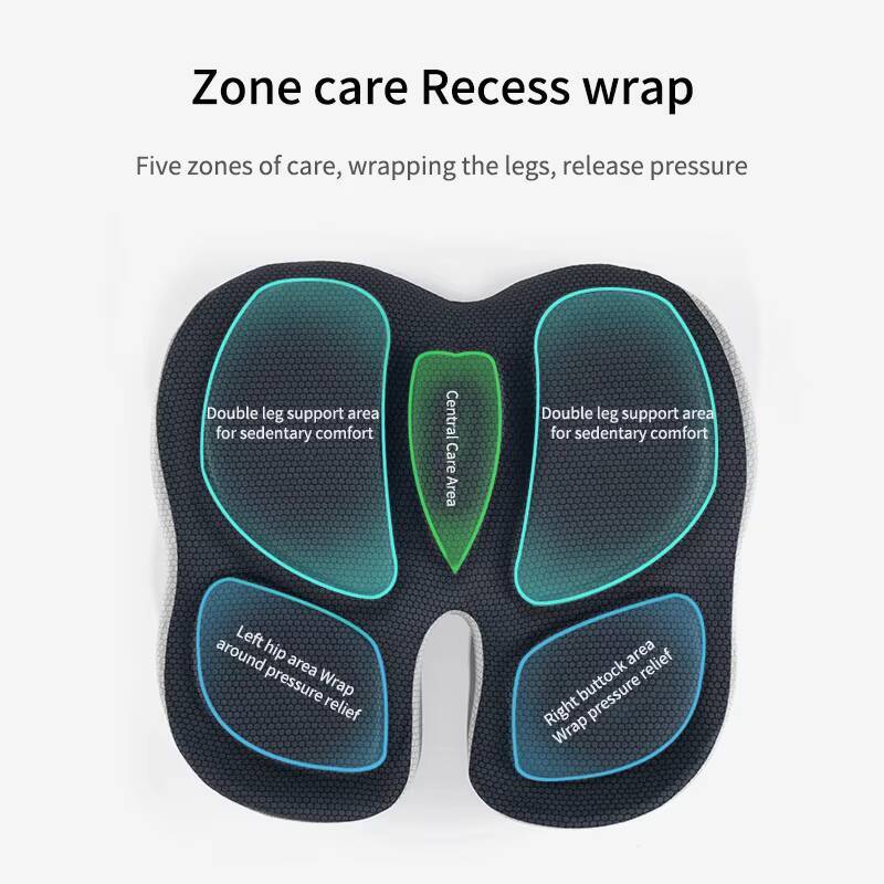 Memory Foam Cushion Non Slip O - Office Footrest Cushion ulasan dan harga