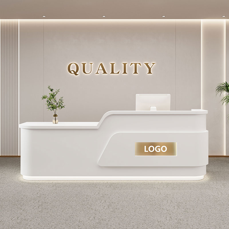Nordic Creative Reception Desk - Office Furniture Store ulasan dan harga