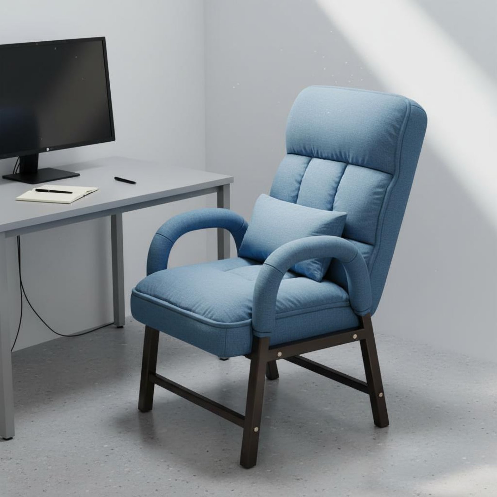 High Spine Lazy Sofa Chair Adj - Furniture Chairs For Office ulasan dan harga