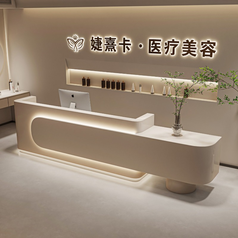 Modern Beauty Salon Reception  - Office Furniture Store ulasan dan harga