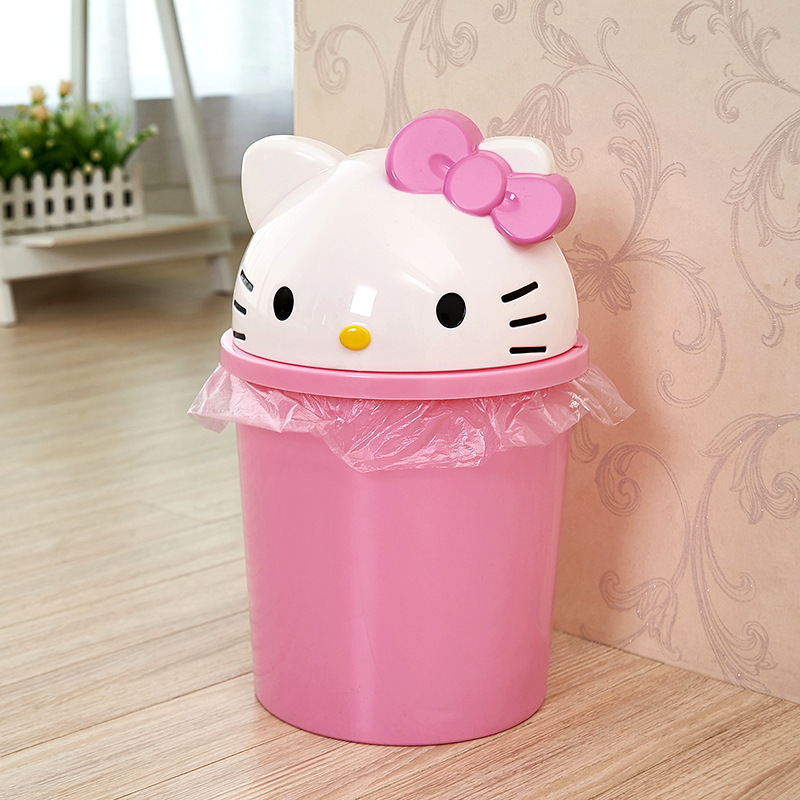 Hello Kitty Small Desktop Tras - Office Furniture Brands ulasan dan harga