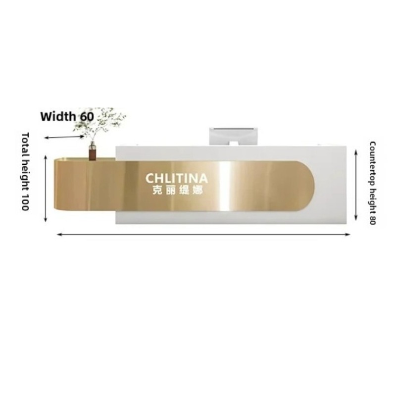 Beauty Salon Reception Desk He - Office Furniture Store ulasan dan harga
