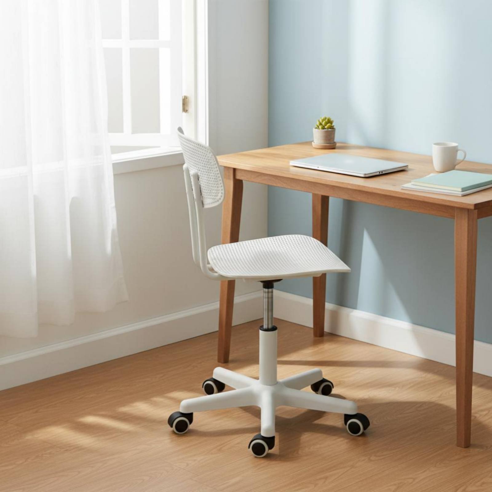 Adjustable Rolling Desk Chair  - Furniture Chairs For Office ulasan dan harga