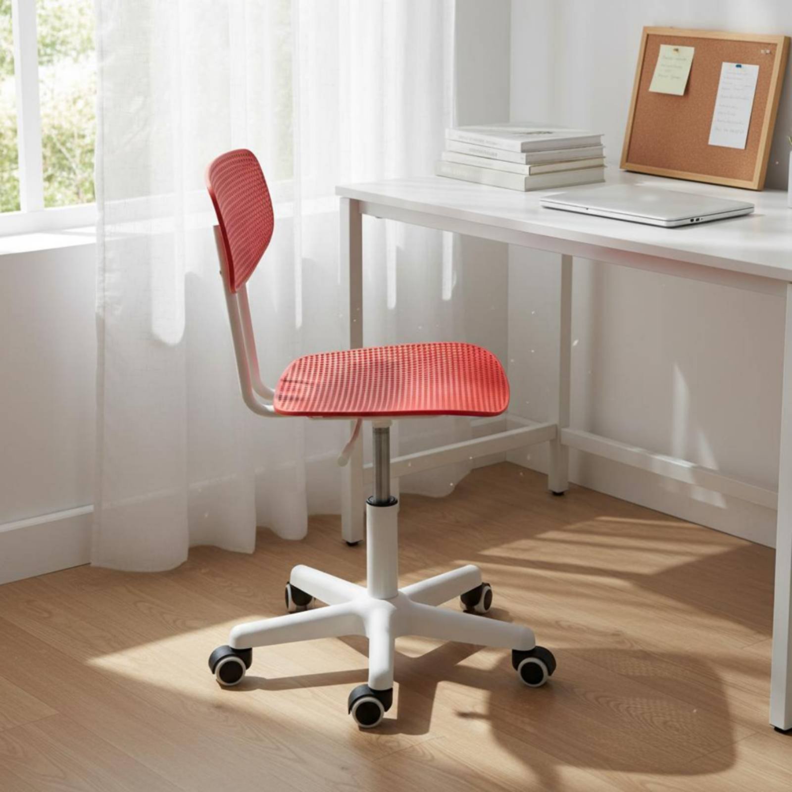 Adjustable Rolling Desk Chair  - Furniture Chairs For Office ulasan dan harga