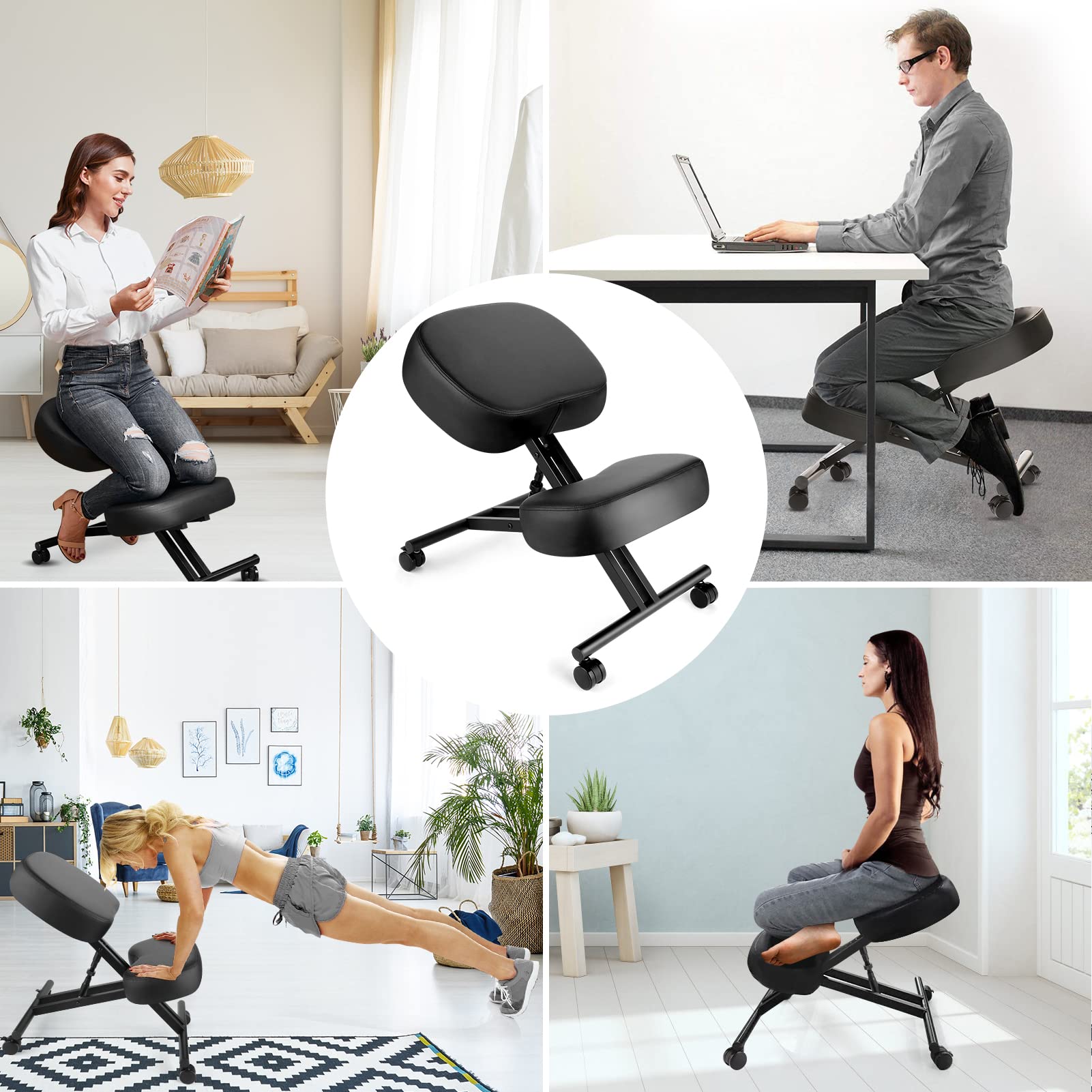Kneeling Chair Ergonomic for O - Furniture Chairs For Office ulasan dan harga