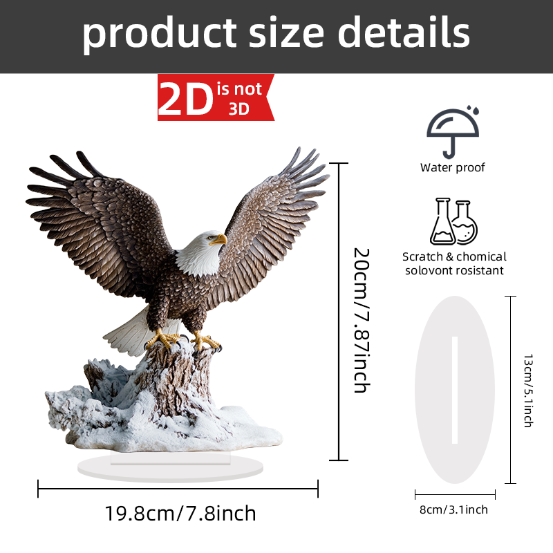 2D 1PCS Eagle Career Takes Off - Office Furniture Hon ulasan dan harga