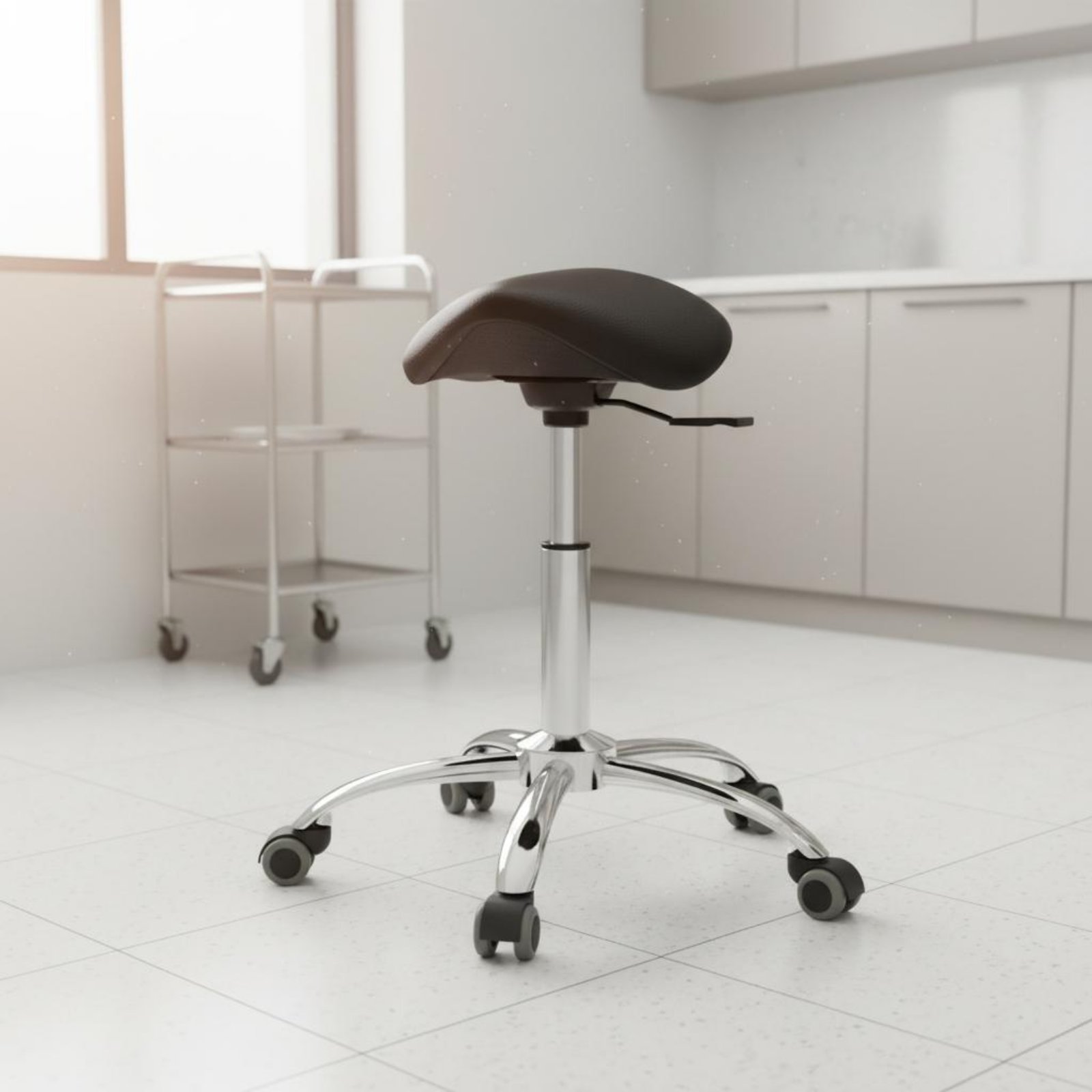 Swivel Saddle Stool Heavy Duty - Furniture Chairs For Office ulasan dan harga