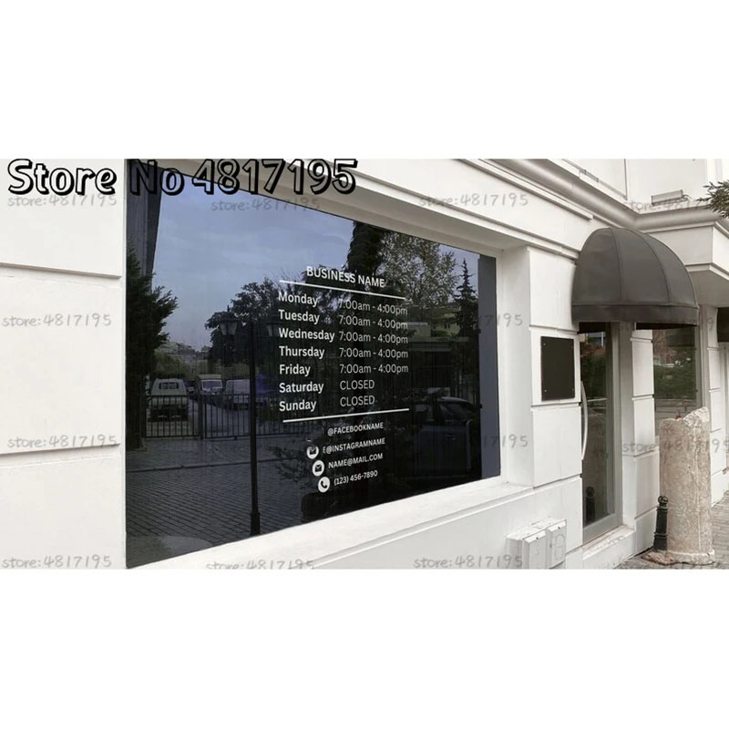 Opening Hours With Custom Busi - Office Furniture Store ulasan dan harga