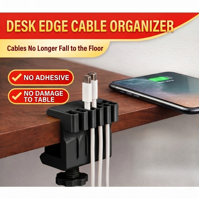 3 desktop cable manager clips  - Office Furniture Brands ulasan dan harga
