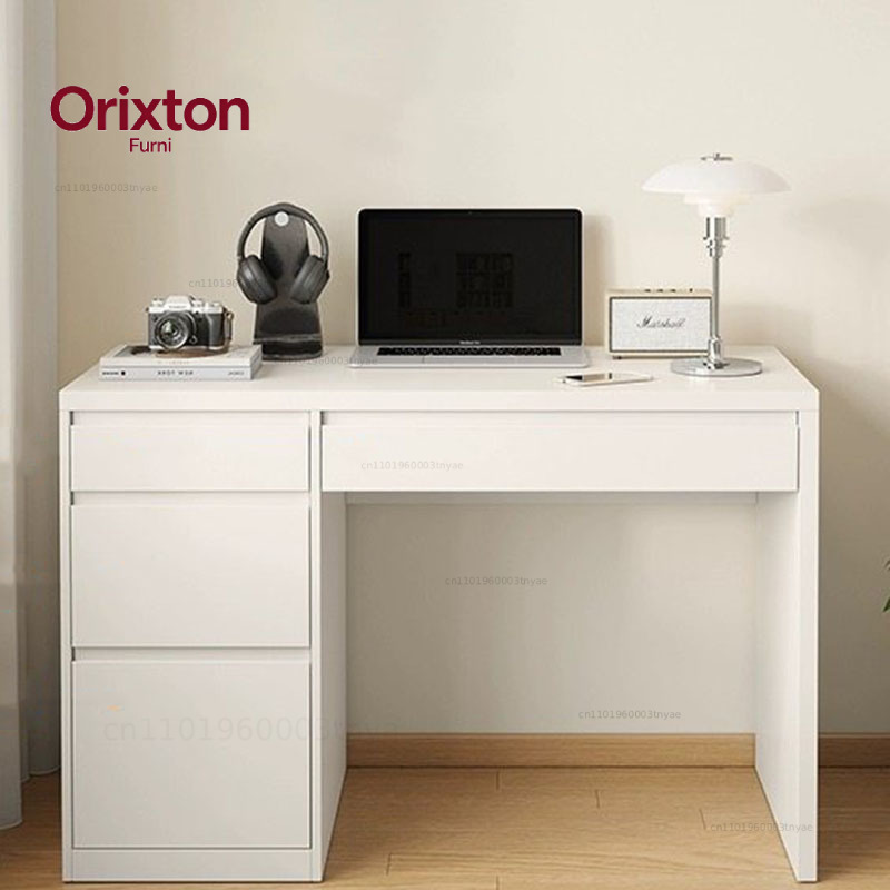 White Standing Office Desk Woo - Office Furniture Services ulasan dan harga