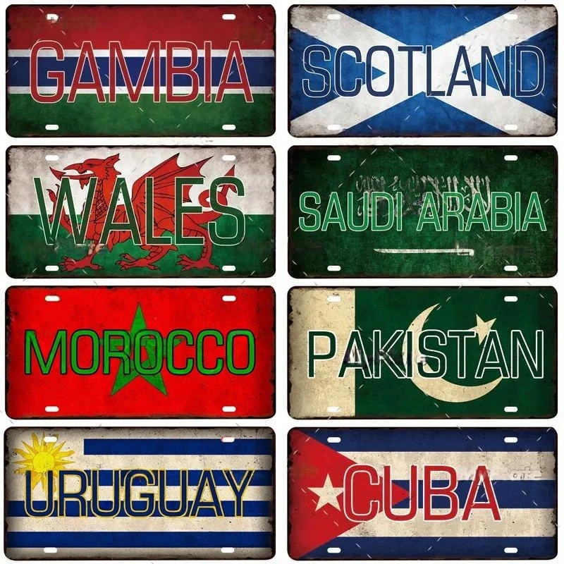 World Country Flag Vintage Lic - Office Furniture Hon ulasan dan harga