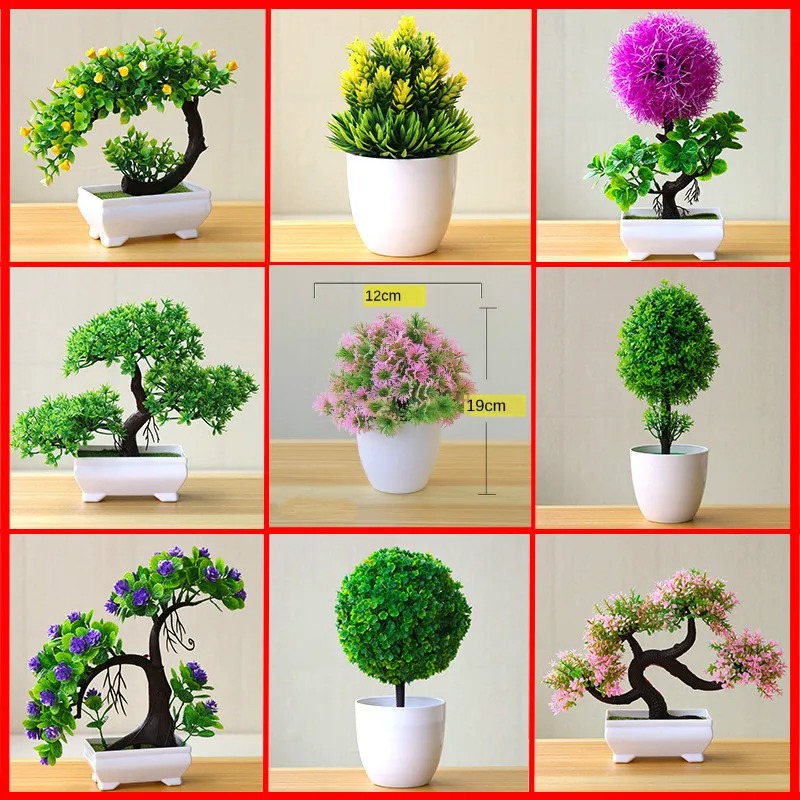 Artificial Small Tree Potted P - Office Furniture Brands ulasan dan harga