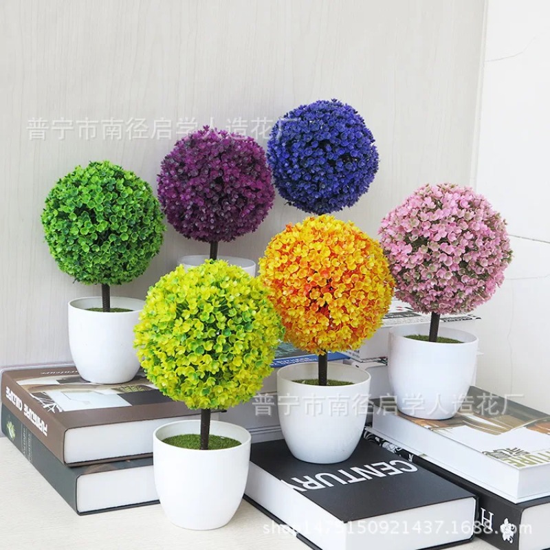 Artificial Small Tree Potted P - Office Furniture Brands ulasan dan harga