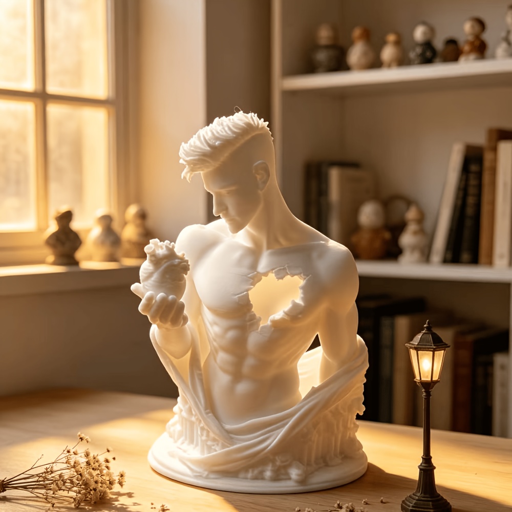 Broken Chest Male Bust Figurin - Office Furniture Hon ulasan dan harga