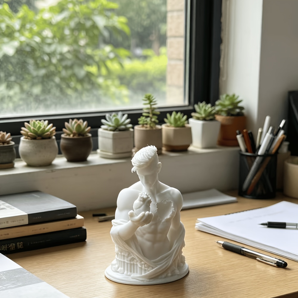 Broken Chest Male Bust Figurin - Office Furniture Hon ulasan dan harga